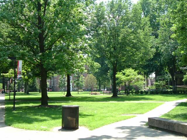 University of Louisville's campus